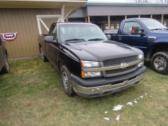 2003 Chevy pickup MV50 97451 miles 1GCEC14X73Z323