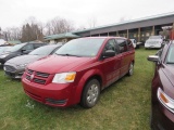 2009 Dodge Caravan Red MV 50 1D8HN44E79B505361