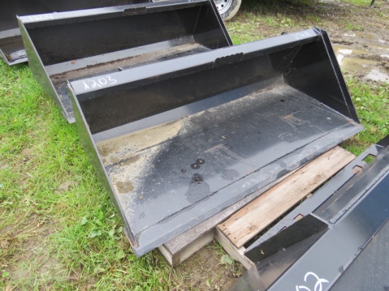 66" skidsteer bucket