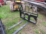 skidsteer pallet forks max capacity 3500lbs