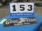 Good year rubber tires sign - 1 sided
