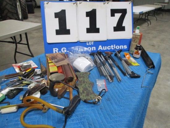Misc gun cleaning supplies