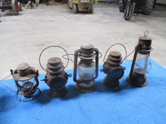 5 lanterns