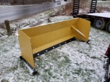Approx 8ft new skidsteer snow pusher