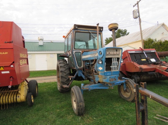 Ford 7000 diesel w/cab hours 348 2wd