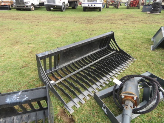 Skidsteer Rockbucket 78"