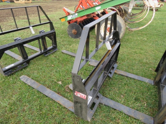 Kivel 3500lb pallet forks unused