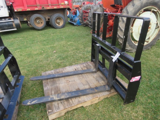 Kivel HD 4200lb walk thru pallet forks w/48" forks
