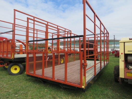 Peguea Hay Wagon no running gear S#94450 unused