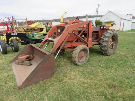 Allis Chalmers 160 diesel w/460 loader 5846 hrs
