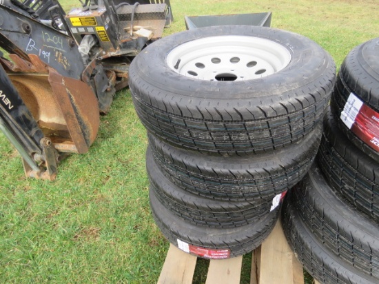 Gladator ST205 75 R15 on Rims x4