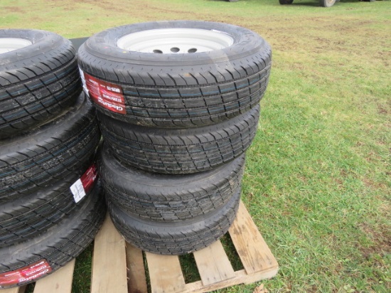 Gladator ST205 75 R15 on Rims x4
