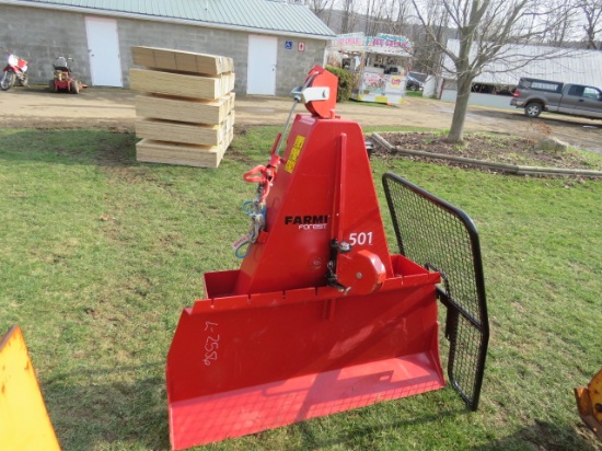 Farmi Forest Log Winch w/screen manual in office