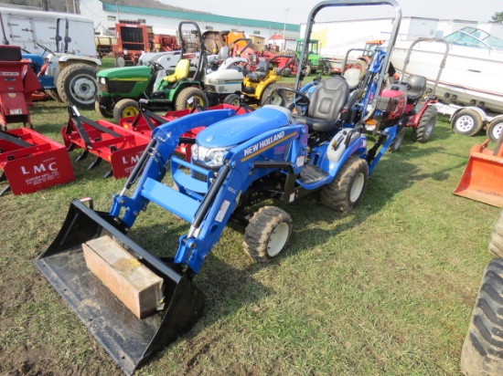 NH Workmaster 25S w/100 LC 2wd R4 tires tractor loader backhoe