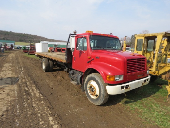 2001 International 4900 DT 466E Rollback vin#1HTSDAAN61H339302  138085Miles Ins#15070921 MV50