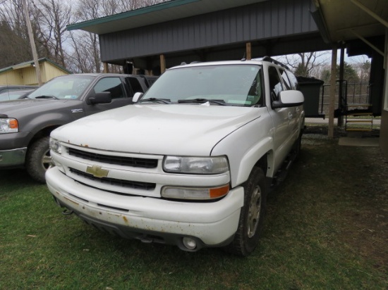 2005 Chevy Suburban Vin#BGNFK16275G258834  Direct Title 273224 Miles