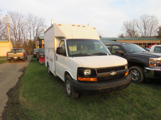 2003 Chevy express box truck 161993K IGBHG3141B11113377 DIRECT TITLE