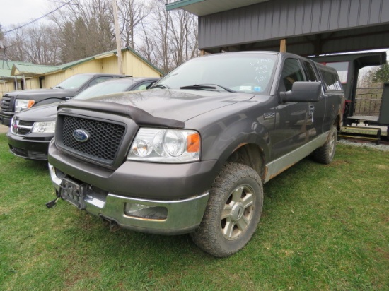 2004 Ford F150 w/cap 120211K Vin#1FTPX14544NB99612