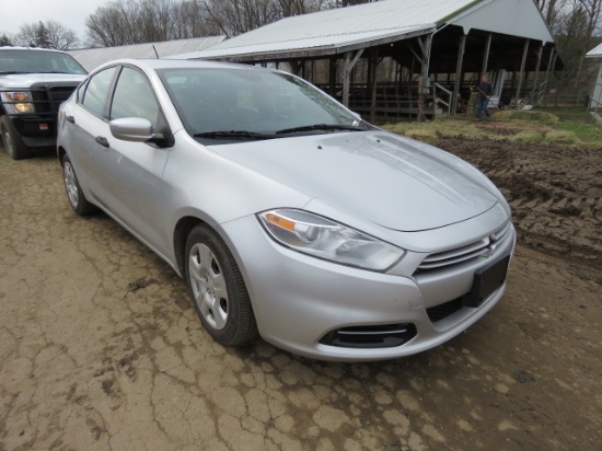2013 Dodge Dart 120141K 1C3CDFAA5DD304049 Ins#4119886 MV50
