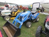 New Holland TZ 25DA Tractor w/NH 10LA Loader high range in the transmission does not act right