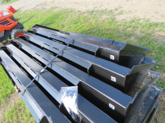 66" KIVEL SKIDSTEER BUCKET