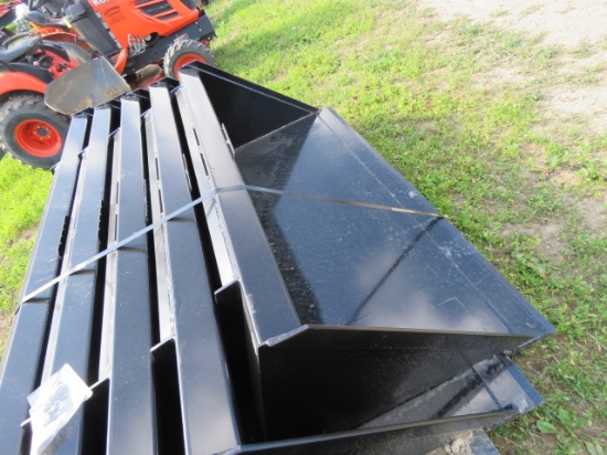 60" KIVEL SKIDSTEER BUCKET