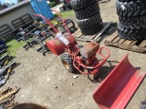 TROY BILT HORSE ROTOTILLER WITH BLADE -RUNS