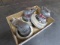 BOX OF INGERSAL-RAND AIR TOOLS