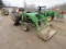 JOHN DEERE 2020 2WD WOTH LOADER RUNS GOOD