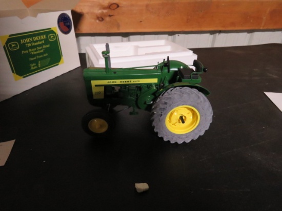 YODER CUSTOM JOHN DEERE 720 STANDARD PONY MOTOR START DIESEL "WHEATLAND" FIXED FRONT AXEL IN BOX