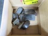 BOX OF METAL ITEMS