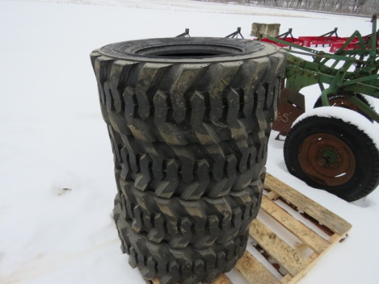 TURBO 12-16.5 NHS SKIDSTEER TIRES SET OF 4