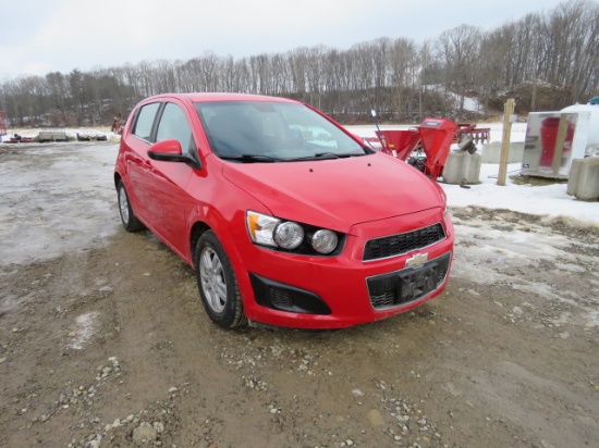 2014 CHEVY SONIC 98096 MILES
