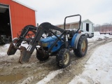 FARM TRAC 360DTC TRACTOR WITH LOADER 4WD 2500HRS