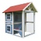 ADVANTEK THE ROW HOUSE BLUE RABBIT HUTCH