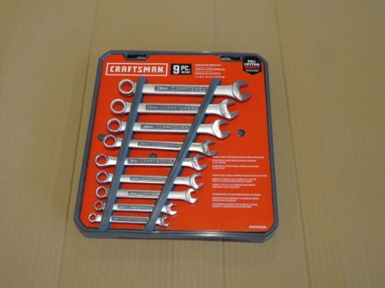 CRAFTSMAN 9PC SAE COMBINATION WRENCH SET NEW