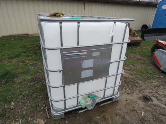CAGED WATER TANK