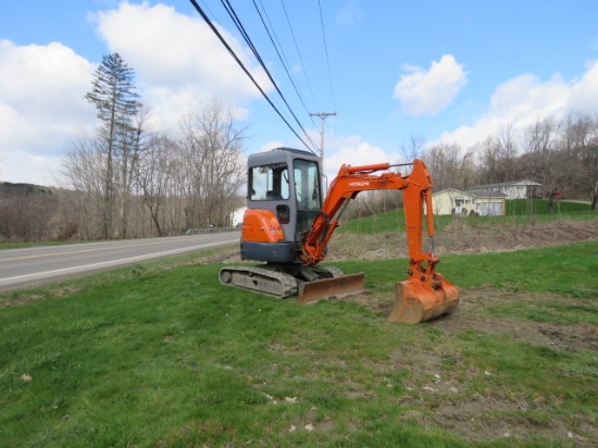 HITACHI ZAXIS 27U MINI ESCAVATOR 6447 HRS