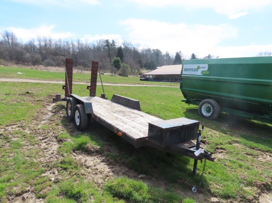 2019 HOMEMADE TANDEM AXLE TRAILER