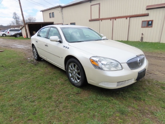 2008 BUICK LUCERNE CXL PEARL WHITE