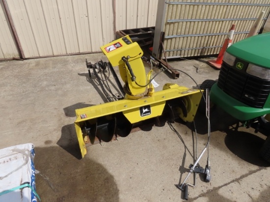 JOHN DEERE 42" SNOW BLOWER S#M0352X243568