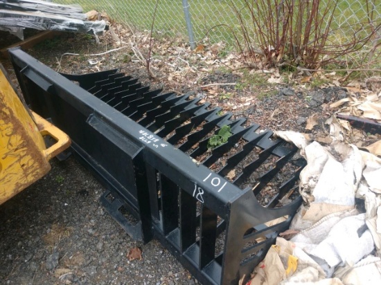 78" SKID STEER ROCK BUCKET NEW