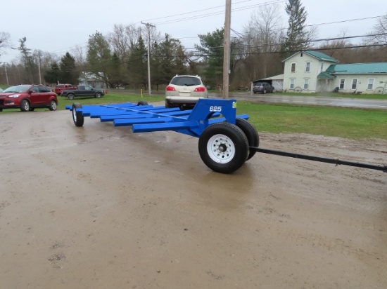 INDUSTRIAL AMERICAS 625 ROUND BALE WAGON  NEW BUILT WELL
