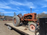 ALLIS CHALMERS WD WIDE FRONT END W/3PT HITCH AND ONE SET OF OUTLETS