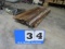 PALLET OF MSC BARN BOARDS AND MOLDING PIECES