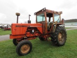 ALLIS CHALMERS 185 W/CAB FROM AN ESTATE HAS DIESEL FUEL IN THE OIL, WE DIDN'T TRY TO RUN IT