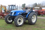 NEW HOLLAND TN60A 4WD WITH REVERSER, 1120 HOURS, 3PT HITCH