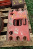 CASE FRONT 30 SERIES WEIGHTS