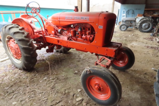 ALLIS CHALMERS MODEL WD FRONT TRACTOR