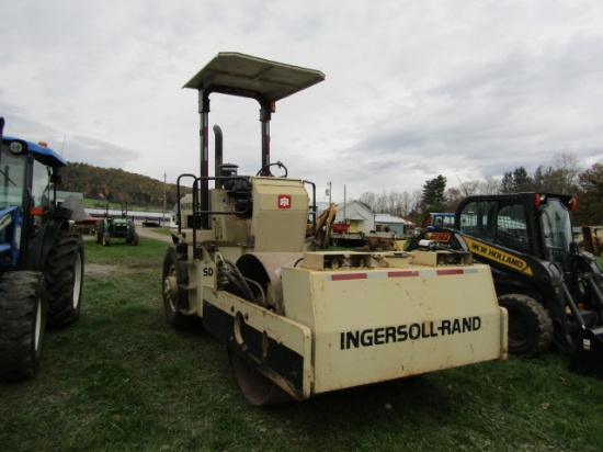 1992 INGERSOLL RAND SD-70D ROLLER 4377HRS RUNS & WORKS